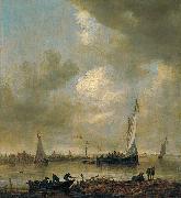 Jan van  Goyen Smalschips painting